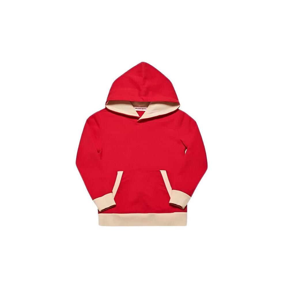 NEW ORLEBAR BROWN boy's zayden contrast top in vermillion